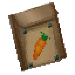 Carrot Seed Bag
